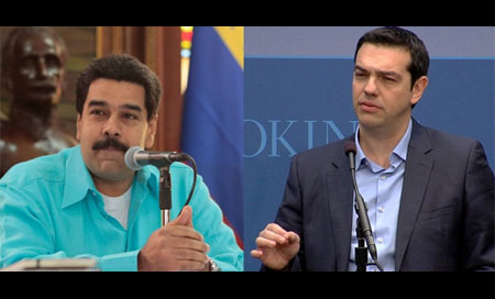 Maduro: “Tsipras es un hombre que está buscando lo mejor para su país”